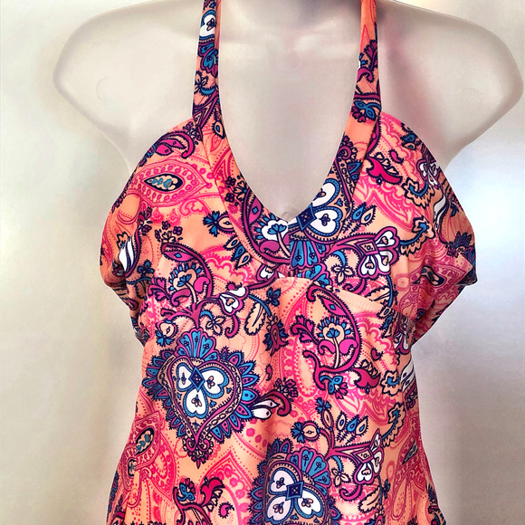 Castaways Other - Castaways Neon One-Piece Halter Swimsuit | 12